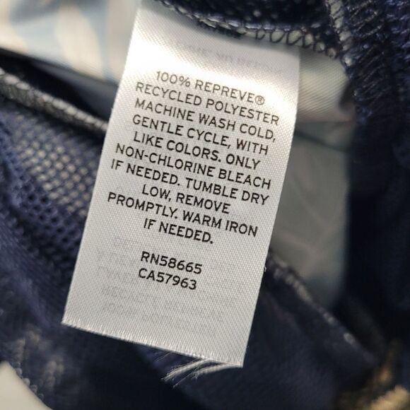 Nordstrom tropical print pull on netted drawstring Beach boating swim trunks xs - Picture 4 of 5